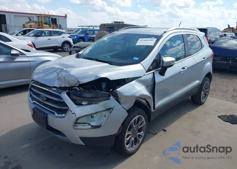 2020 Ford Ecosport Titanium from USA, damaged, VIN MAJ6S3KL2LC364572